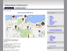 Tablet Screenshot of indianheadconference.org